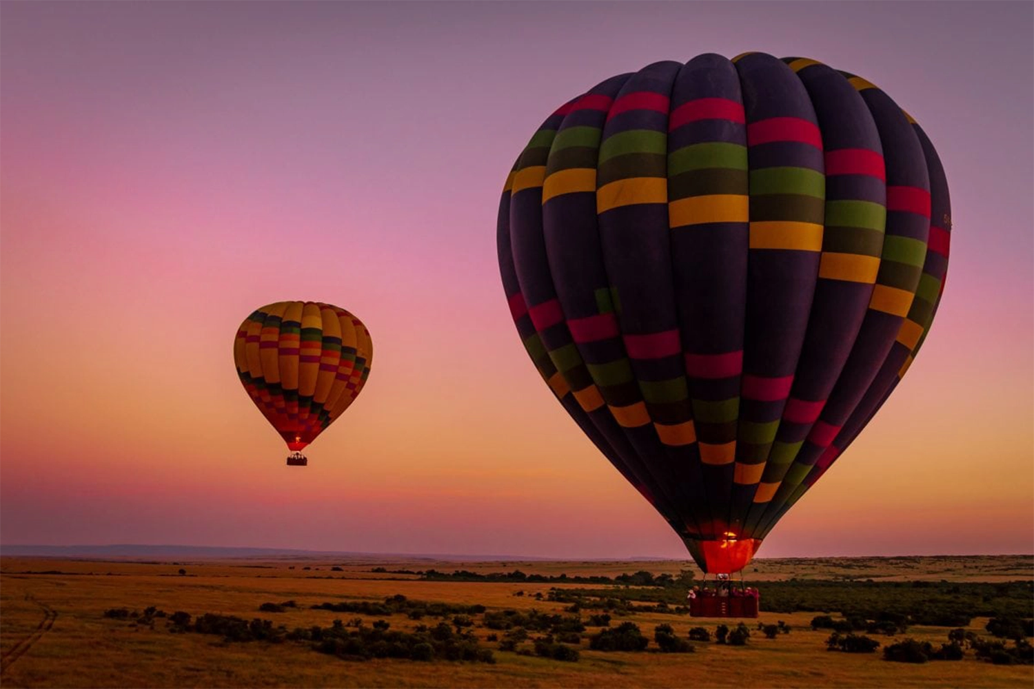 10 Days Serengeti hot air balloon safari