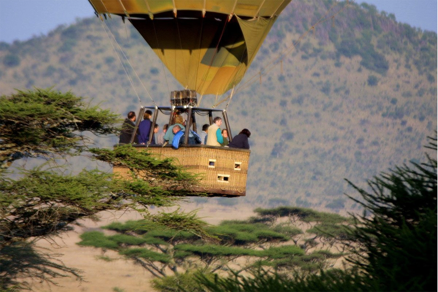 6 Days Serengeti hot air balloon safari