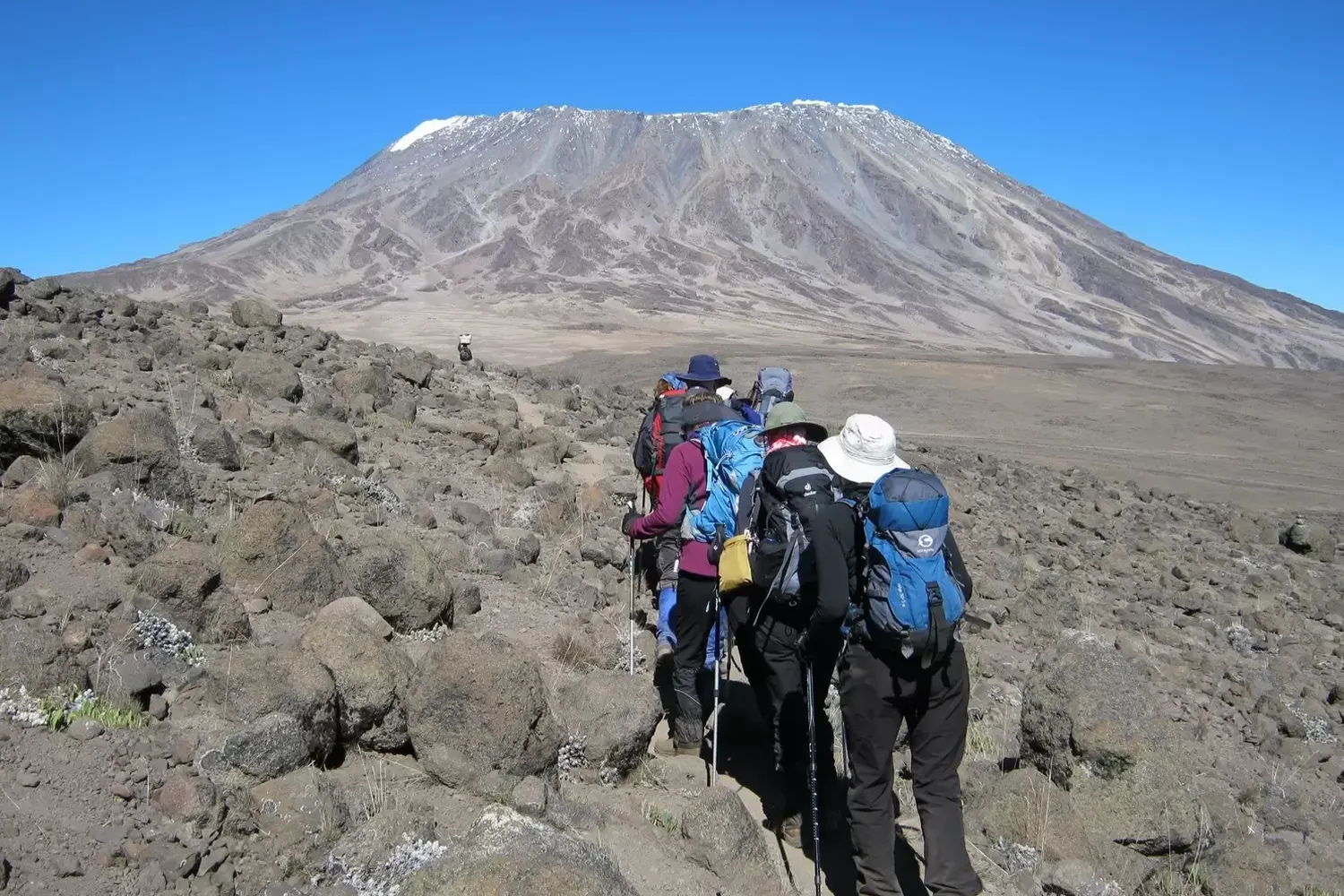 Kilimanjaro climbing by route