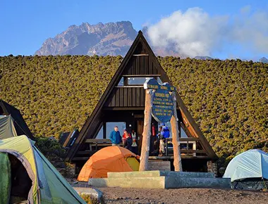 Mandara hut accommodations