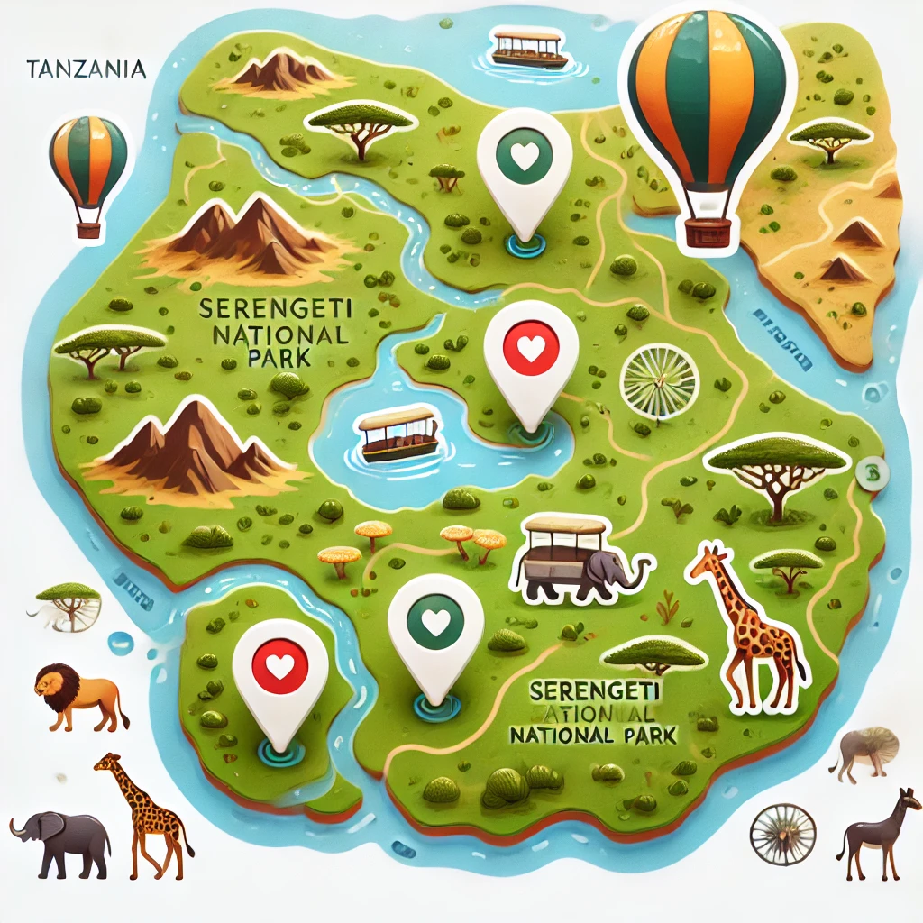 3-day Serengeti hot air balloon ride safari