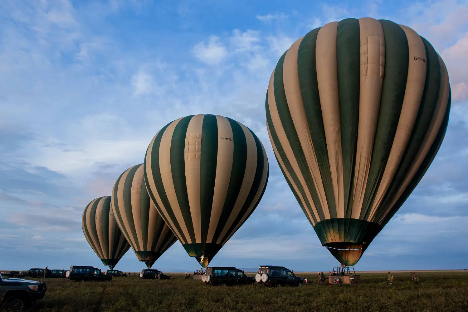 6 days Serengeti balloon safari