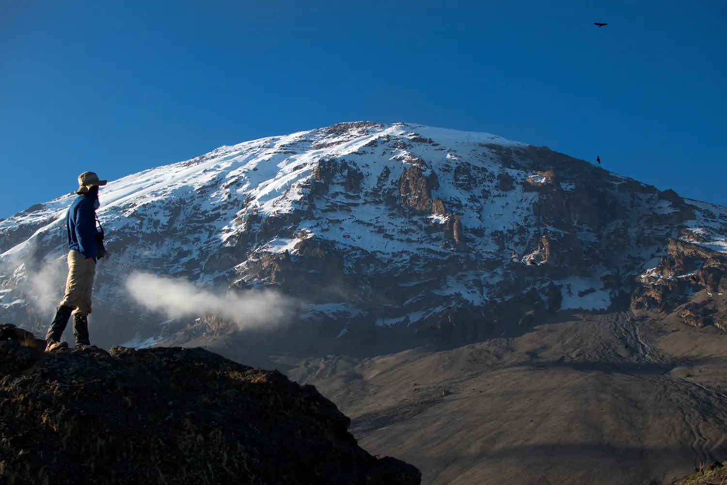 Aufbruch der Kilimanjaro-Gruppenbesteigung