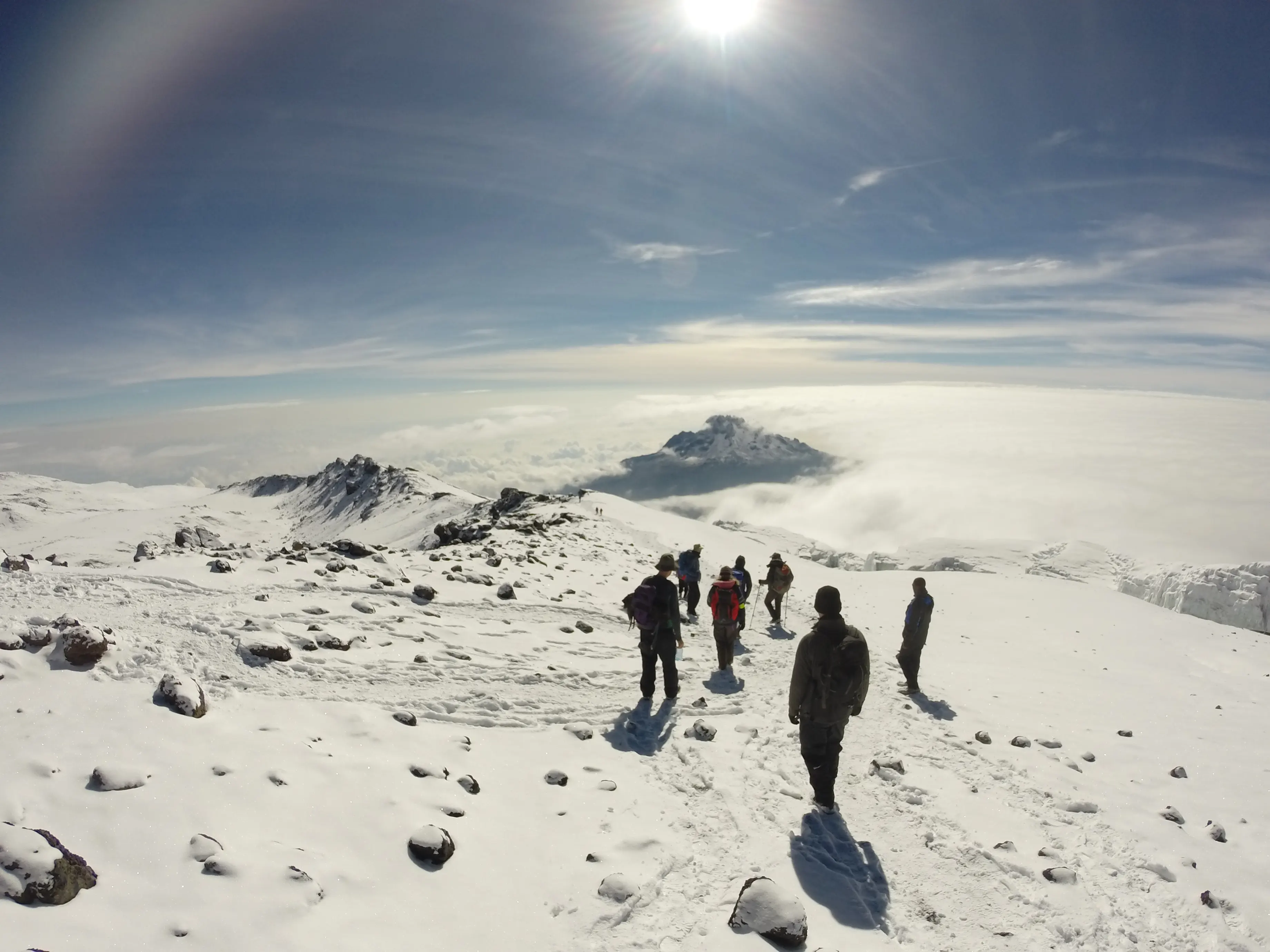 8 Tage Vollmond Gipfel Kilimandscharo-Wanderung Lemosho-Route