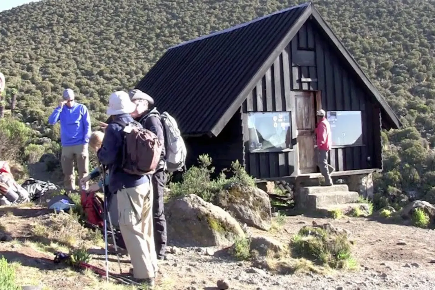 Campingunterkünfte auf der Kilimanjaro Marangu Route